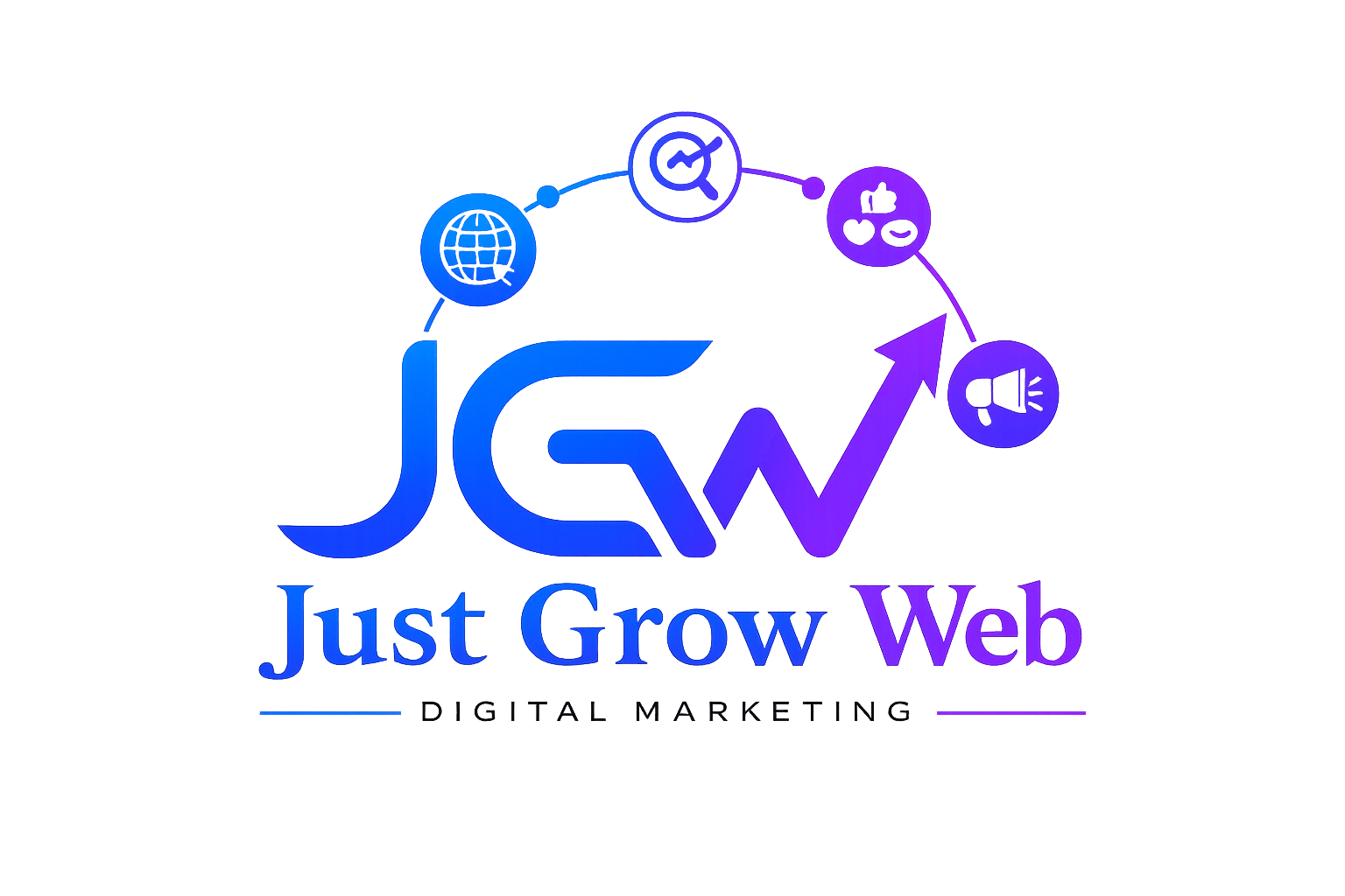 Just Grow Web Logo
